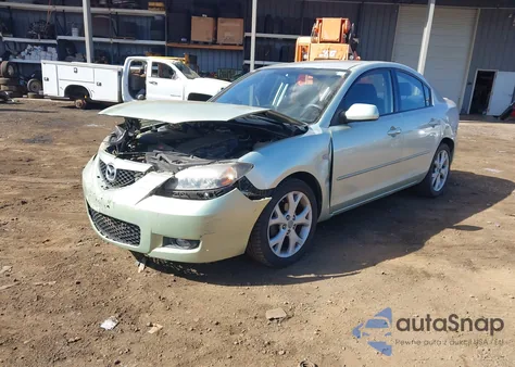 2008 Mazda Mazda3 I Touring Value from USA, damaged, VIN JM1BK32F981146697